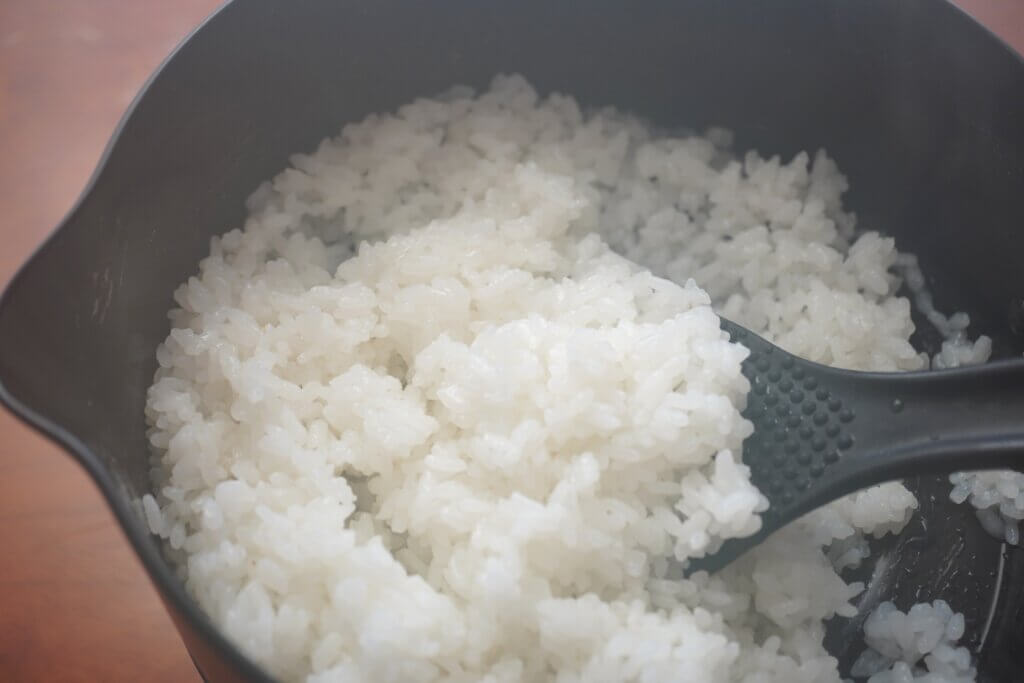 アイリスオーヤマ クッキングケトルで炊いたご飯